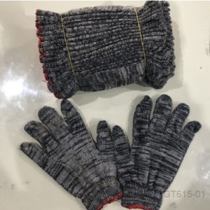 Găng tay sợi muối tiêu 40g-kim7 GT615-01