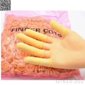 Bao ngón tay cao su vàng GT615-202