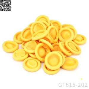 Bao ngón tay cao su vàng GT615-202