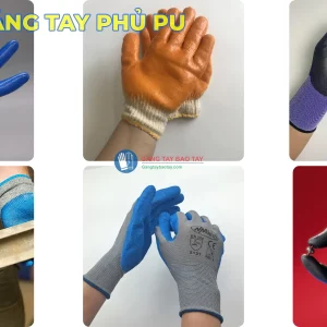 Găng tay phủ cao su