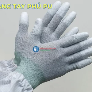 Găng tay phủ Pu