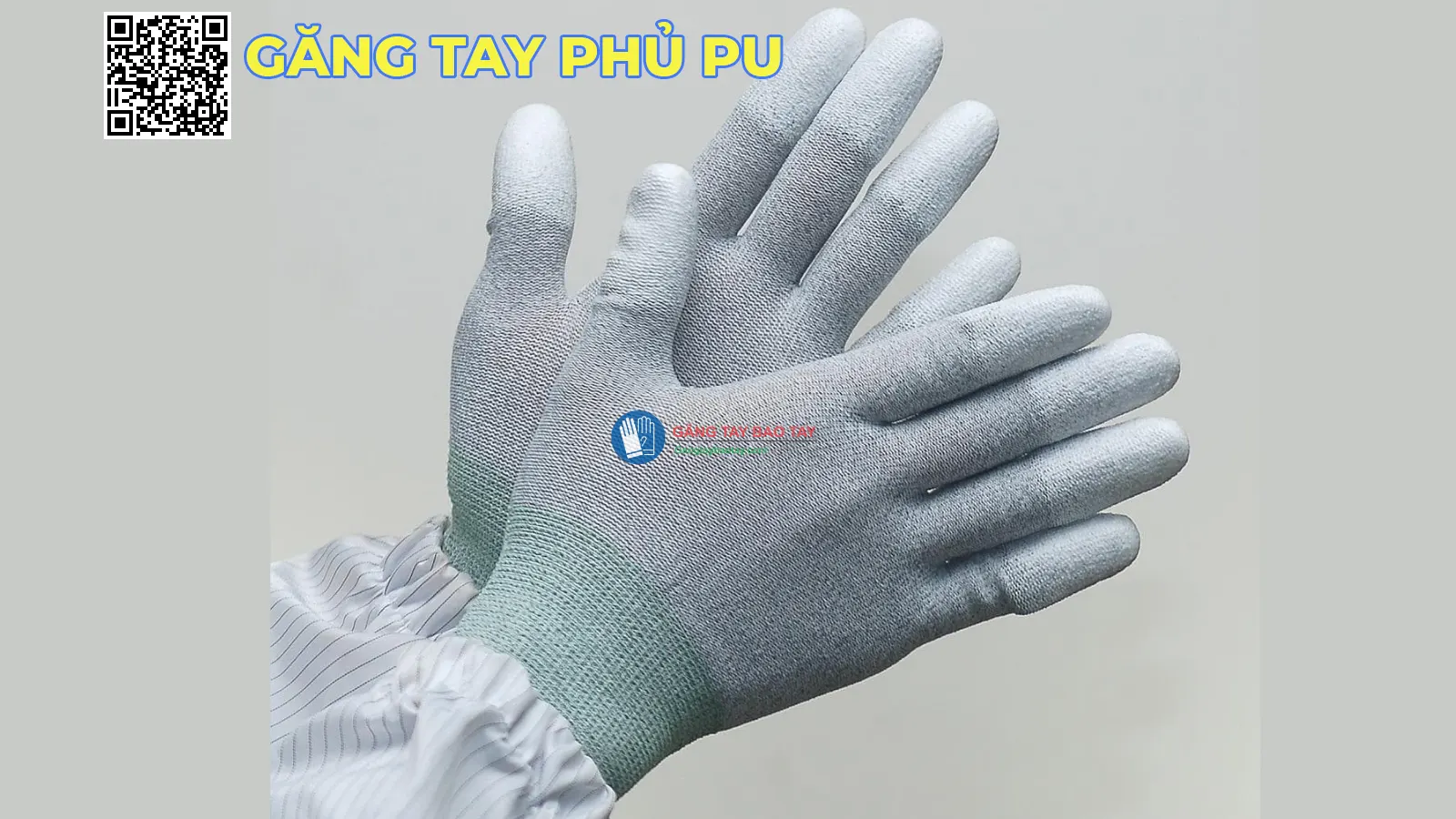 Găng tay phủ PU