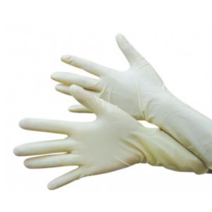 Găng tay phòng sạch Latex 12 8gram-8.3grram không bột màu vàng GT615-193